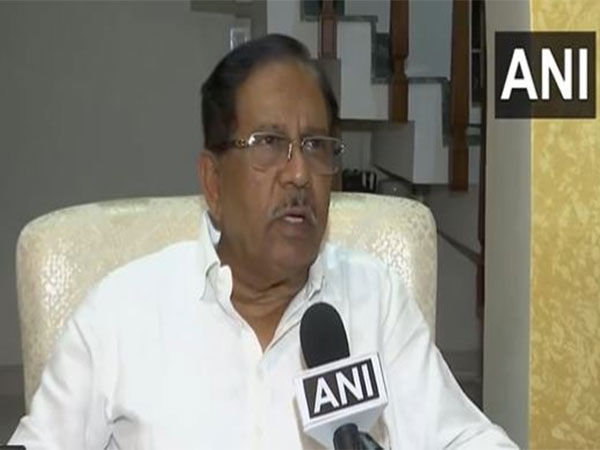 Karnataka Home Minister and Congress leader Dr G Parameshwara (Photo/ANI)