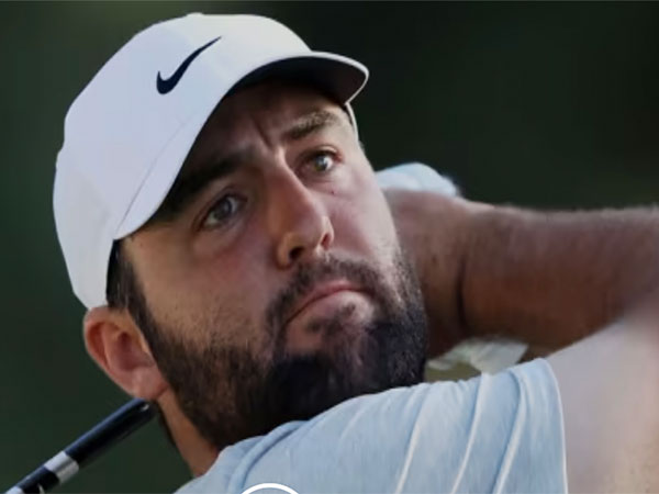 Scottie Scheffler in action during Masters (Image: PGA)