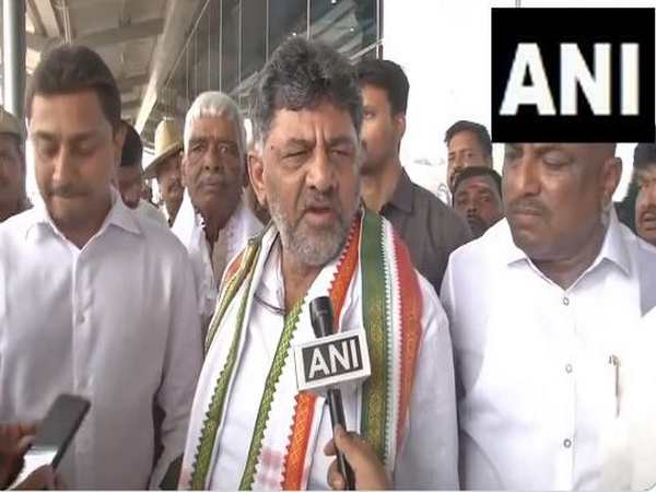 Karnataka Deputy Chief Minister and Congress leader DK Shivakumar (Photo/ANI) 