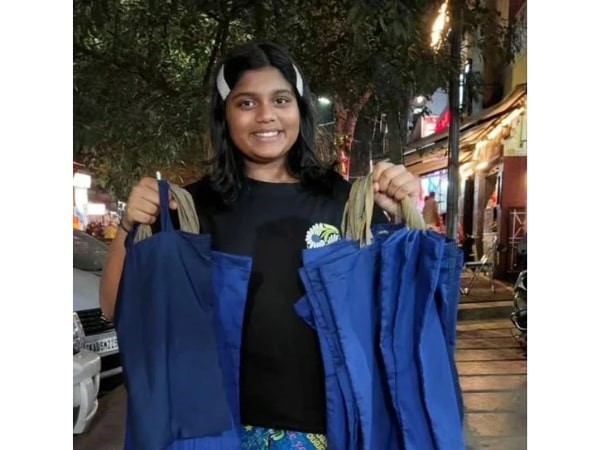 Manya Harsha, a 13-year-old climate activist from Bengaluru, pays tribute to her late grandmother by launching 
