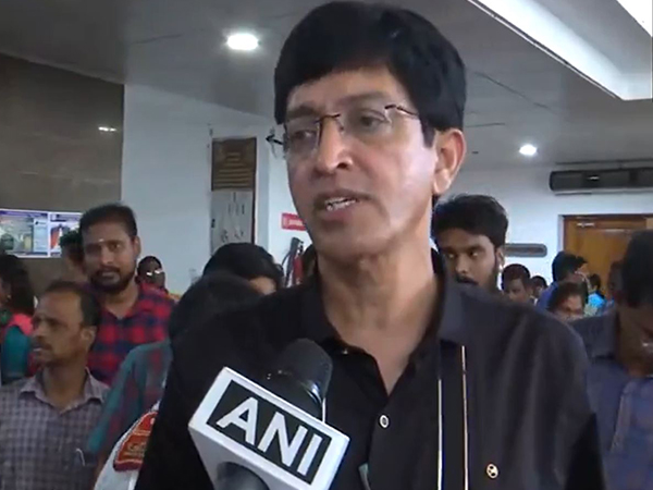 Chennai District Election Officer, J Radhakrishnan (Image/ANI)