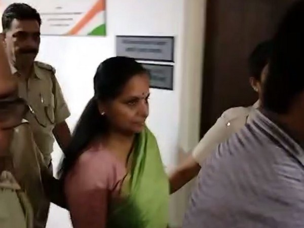 BRS leader K Kavitha (Photo/ANI)