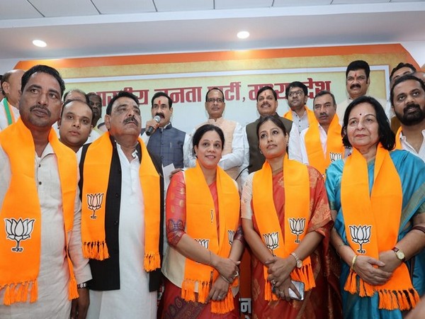 Congress leaders who joined BJP in Madhya Pradesh (Photo/BJP)