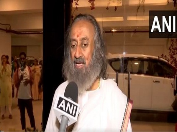 Spiritual leader Sri Sri Ravishankar. (Photo/ANI)