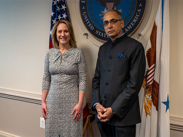 US Deputy Secretary of Defence Kathleen Hicks hosts Foreign Secretary Vinay Kwatra in Washinton, DC on Saturday (Photo/X)