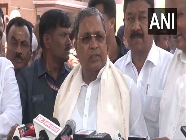 Karnataka Chief Minister Siddaramaiah (Image/ANI)