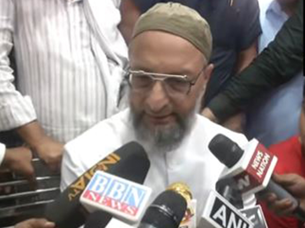 AIMIM chief Asaduddin Owaisi (Photo/ANI)