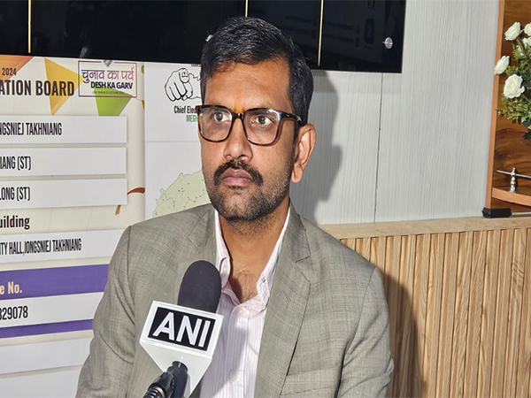 BDR Tiwari, CEO Meghalaya  (Photo/ANI)