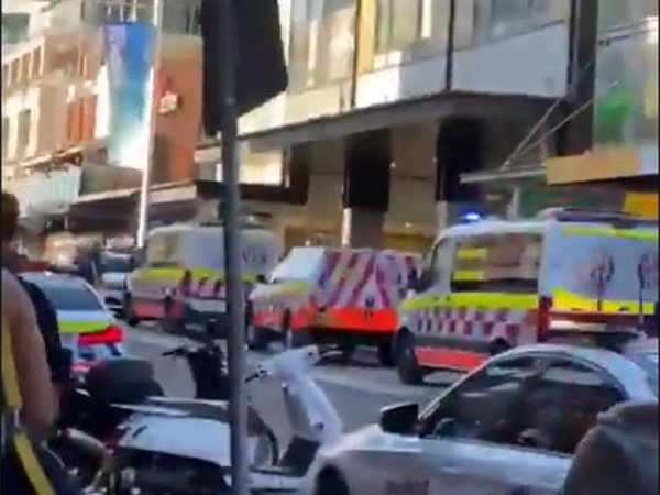 Multiple people were killed after stabbing and shootings in Bondi Junction, Sydney Australia. (Photo credit @AnnaMcGovernUK)