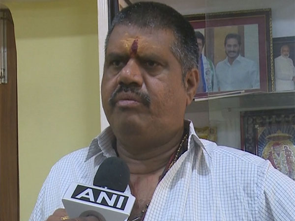 YSRCP leader Muttamsetti Srinivasa Rao (Photo/ANI)