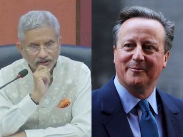 External Affairs Minister S Jaishankar (left), UK Foreign Secretary David Cameron (Image Credit: Reuters)