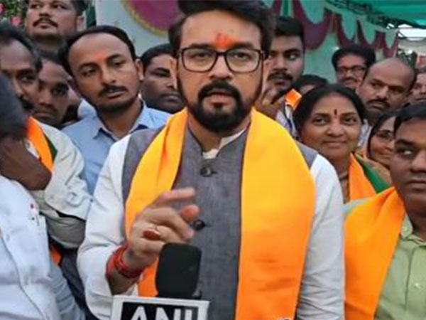 Union Minister Anurag Thakur. (Photo/ANI)