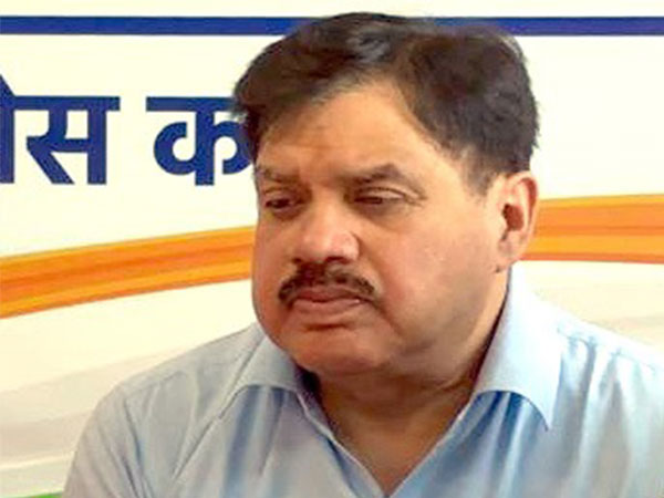 Chief Media Coordinator of Uttarakhand Pradesh Congress Committee Rajiv Maharshi (Photo/ANI)