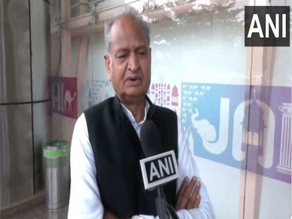 Rajasthan Chief Minister Ashok Gehlot (Photo/ANI)
