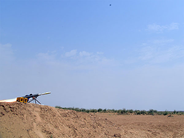 DRDO successfully conducted MPATGM weapon system developmental trials in Rajasthan (Photo/ANI)