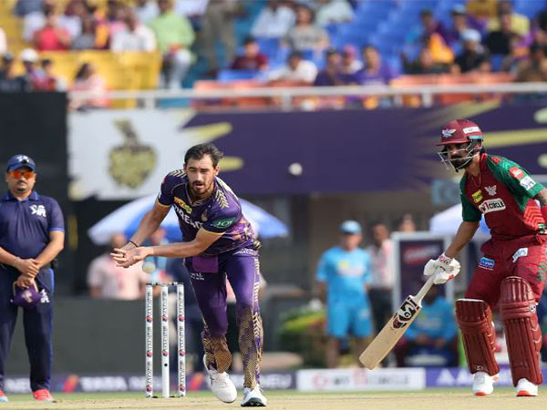 Mitchell Starc in action (Photo: IPL)