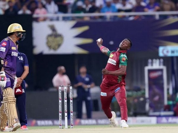 Shamar Joseph in action. (Photo- IPL)