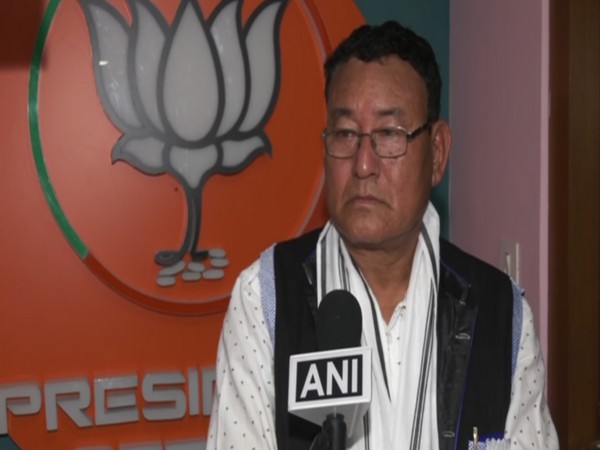 Arunachal Pradesh BJP spokesperson Techi Necha (Photo/ANI)
