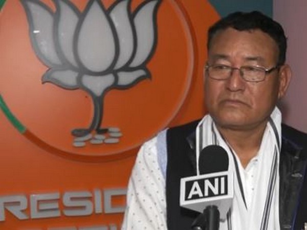 BJP spokesperson of Arunachal Pradesh Techi Necha (Photo/ANI)