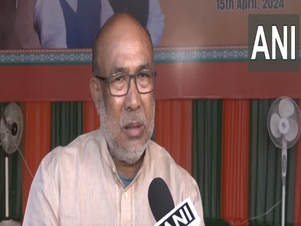 Manipur CM N Biren Singh (Photo/ANI)