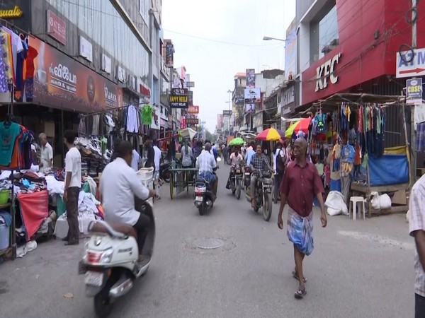 Visual from Sunday market of Puducherry (Photo/ANI)