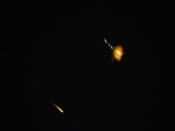 Israeli air defense systems intercept Iranian rockets (Photo/TPS)