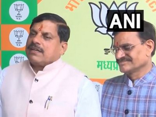 Madhya Pradesh Chief Minister and State President (Photo/ANI)