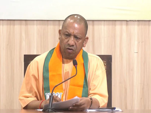 Uttar Pradesh CM Yogi Adityanath (Photo/ANI)