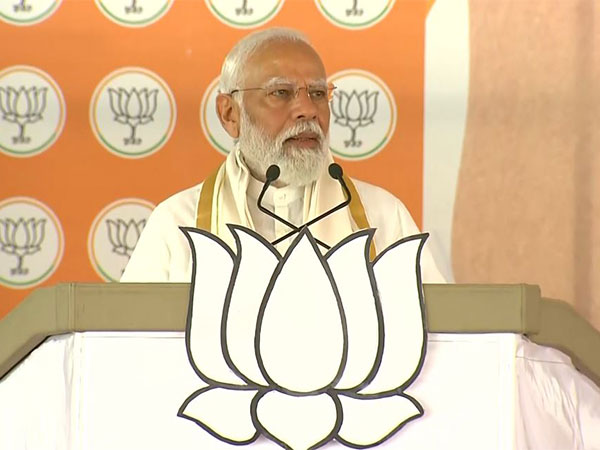 PM Modi at Kerala's Alathur constituency (Photo/ANI)