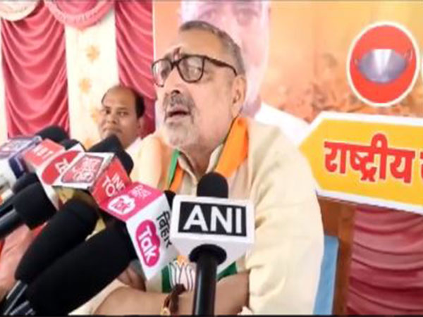 Union Minister Giriraj Singh (Photo/ANI)