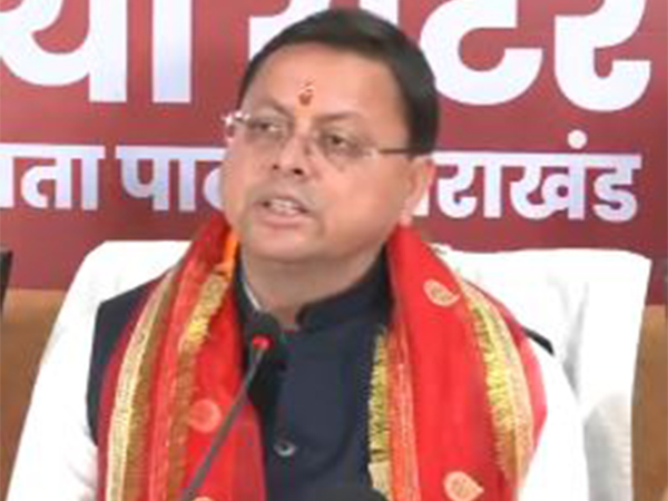 Chief Minister of Uttarakhand Pushkar Singh Dhami (Photo/ANI)