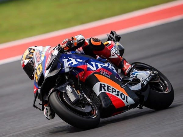 Repsol Honda Team Rider Luca Marini in Round 3 of American GP (Image: Repsol Honda team)