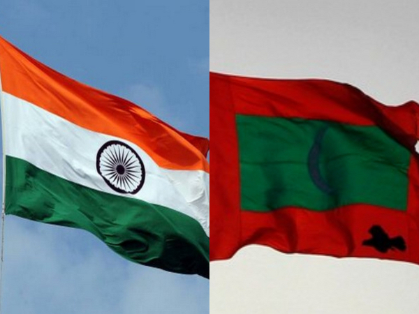 National flag of India and Maldives (File Photo)