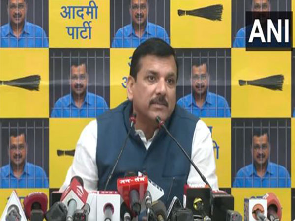 AAP leader and MP Sanjay Singh (Photo/ANI