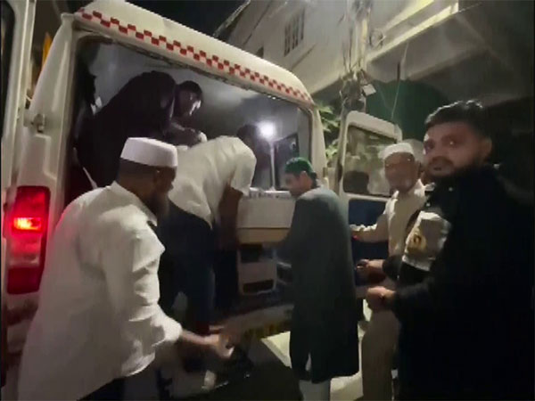 Mortal remains of Mohammed Arfath brought to Hyderabad (Photo/ANI)