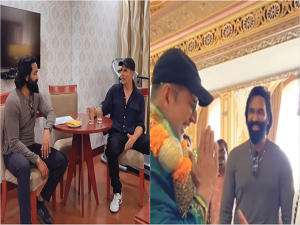 Akshay Kumar with Vishnu Manchu (Image source/Instagram)