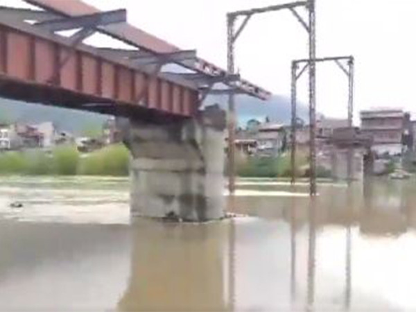 Visual from Jhelum river. (Photo/ANI)
