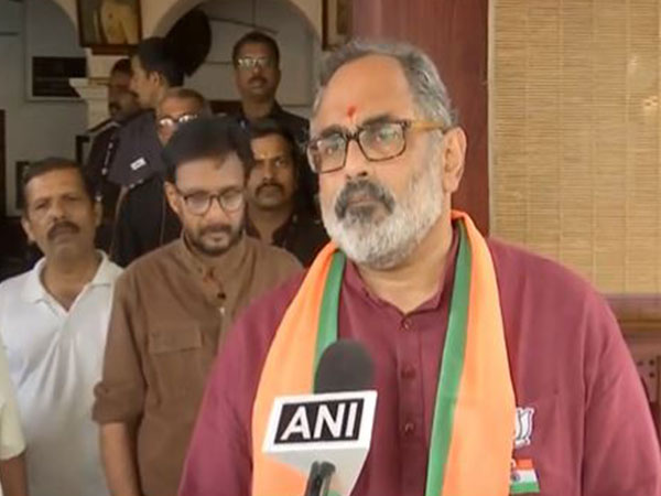 Union Minister Rajeev Chandrasekhar (Photo/ANI)