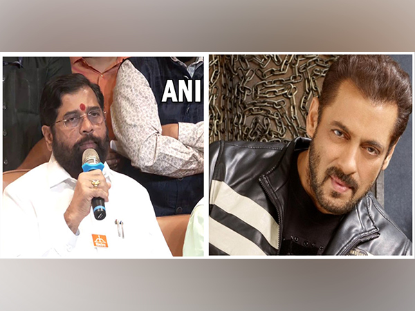 CM Eknath Shinde and actor Salman Khan (Image source: Instagram and X)