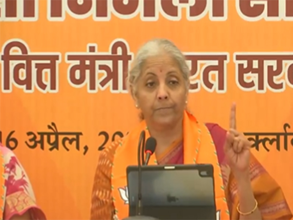 Union Finance Minister Nirmala Sitharaman. (Photo/ANI)