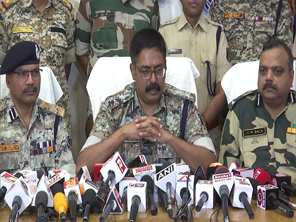 Bastar IG, P Sundarraj. (Photo/ANI)