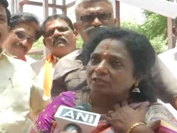 BJP candidate Tamilisai Soundararajan. (Photo/ANI)