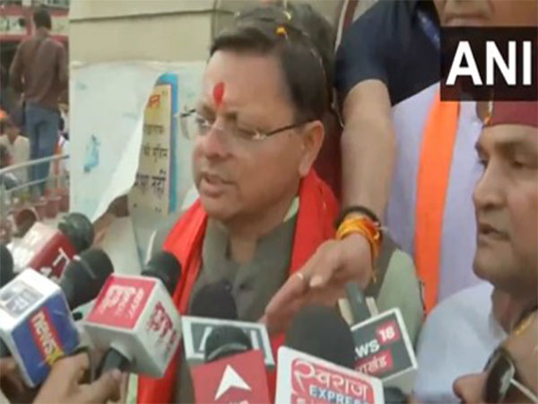 Uttarakhand Chief Minister Pushkar Singh Dhami (Photo/ANI)