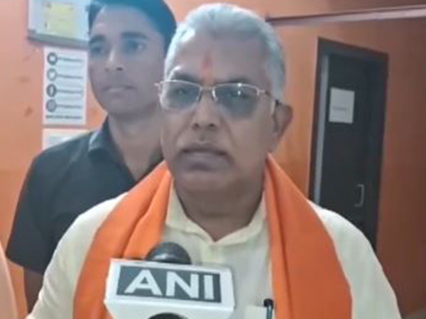 BJP leader Dilip Ghosh (Photo/ANI)