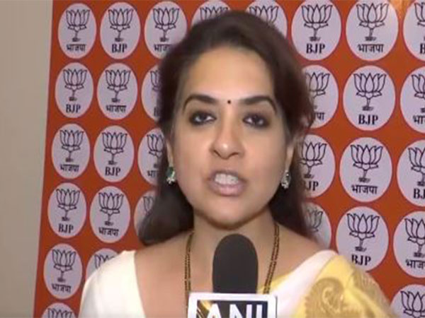 BJP leader Shaina NC (Photo/ANI)