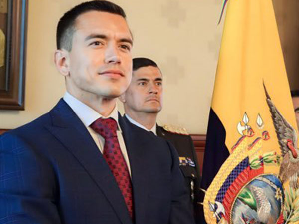 Ecuadorian President Daniel Noboa (Photo/X @DanielNoboaOk)