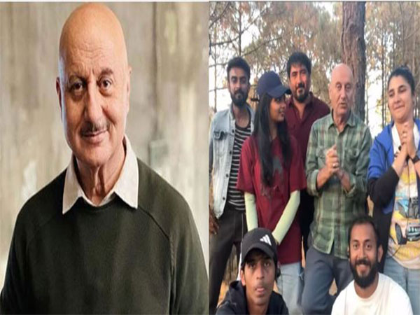 Anupam Kher, Tanvi The Great team (Image Source: Instagram)