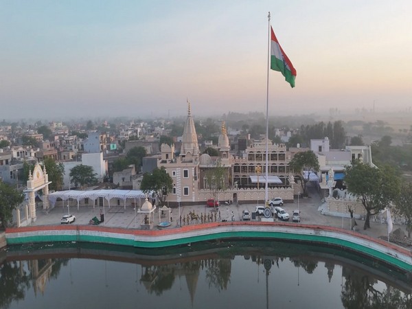 Grand ‘Ram Lalla’ temple in Sonipat (Photo/ANI)