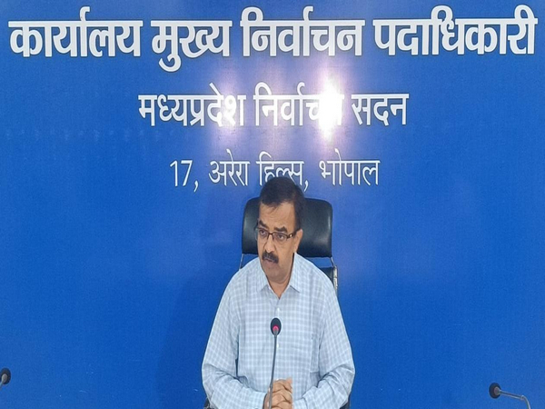 Madhya Pradesh Chief Electoral Officer Anupam Rajan (Photo/ANI)