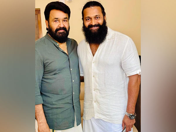 Rishab Shetty and Mohanlal (Image source: Instagram)